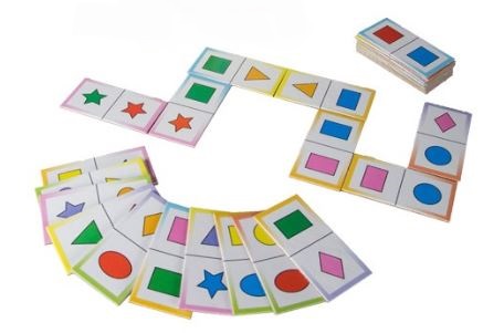 Game Shapes Colours Domino1