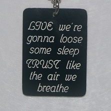 Plastic INXS Tag BACK1