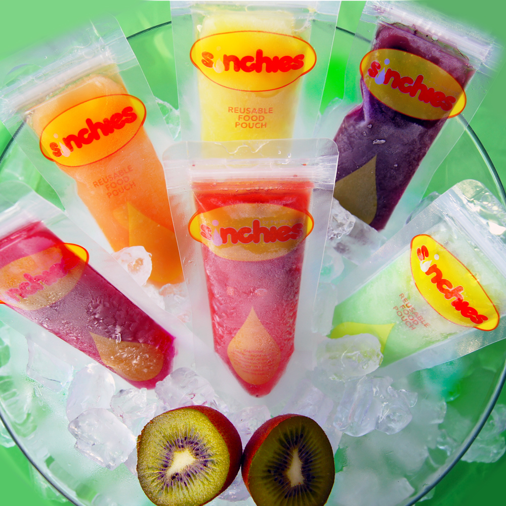 Sinchies pops7 ice block sinchies reusable food pouch