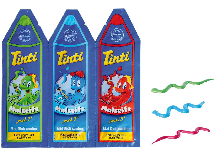 Water Play : Tinti Painting Soap Sachets - 3 Colours