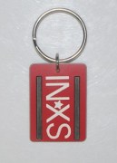 Plastic INXS Keyring