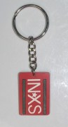 Plastic INXS Key Chain